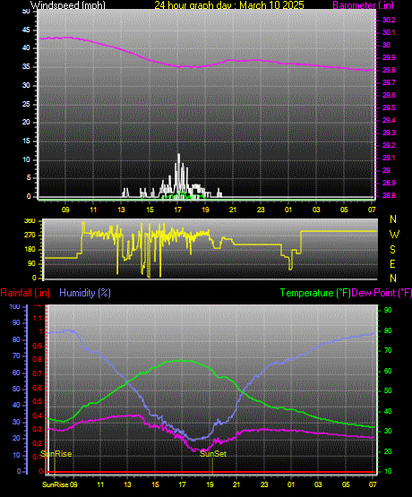 24 Hour Graph for Day 10
